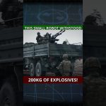 When A Small UGV Withstood 200KG Of Explosives