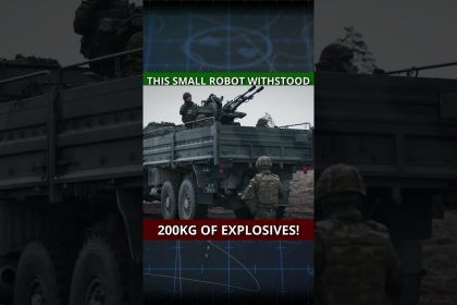 When A Small UGV Withstood 200KG Of Explosives