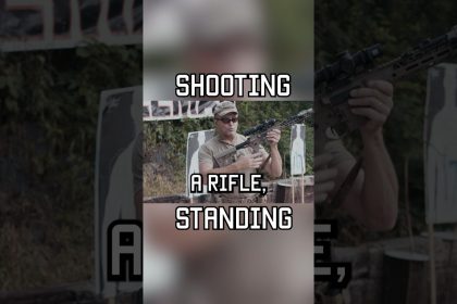 Tips for ACCURACY while standing. #youtubeshorts #reels #military #specialforces