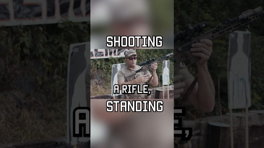 Tips for ACCURACY while standing. #youtubeshorts #reels #military #specialforces