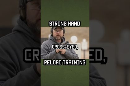 Can you reload one-handed? #shorts #military #reels #training