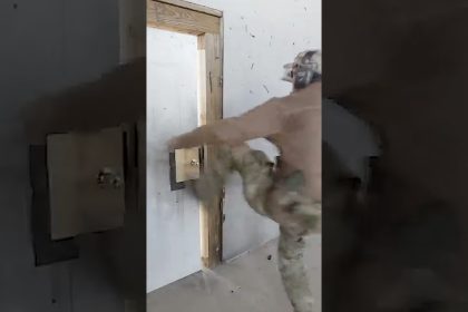 How to kick in a door #shorts #military #tips