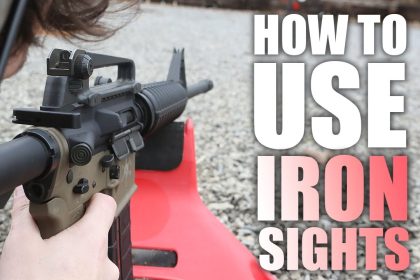 How To Use Iron Sights | Tactical Rifleman